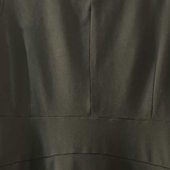 Lands' End Classic Black Quarter Sleeve Dress Great Condition - Picture 4 of 7